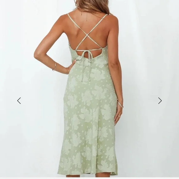 Hello Molly Drinks on Me Midi Dress - Picture 2 of 6